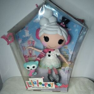 Lalaloopsy Winter Snowflake Full Size 12" Doll And Pet Husky New In Box